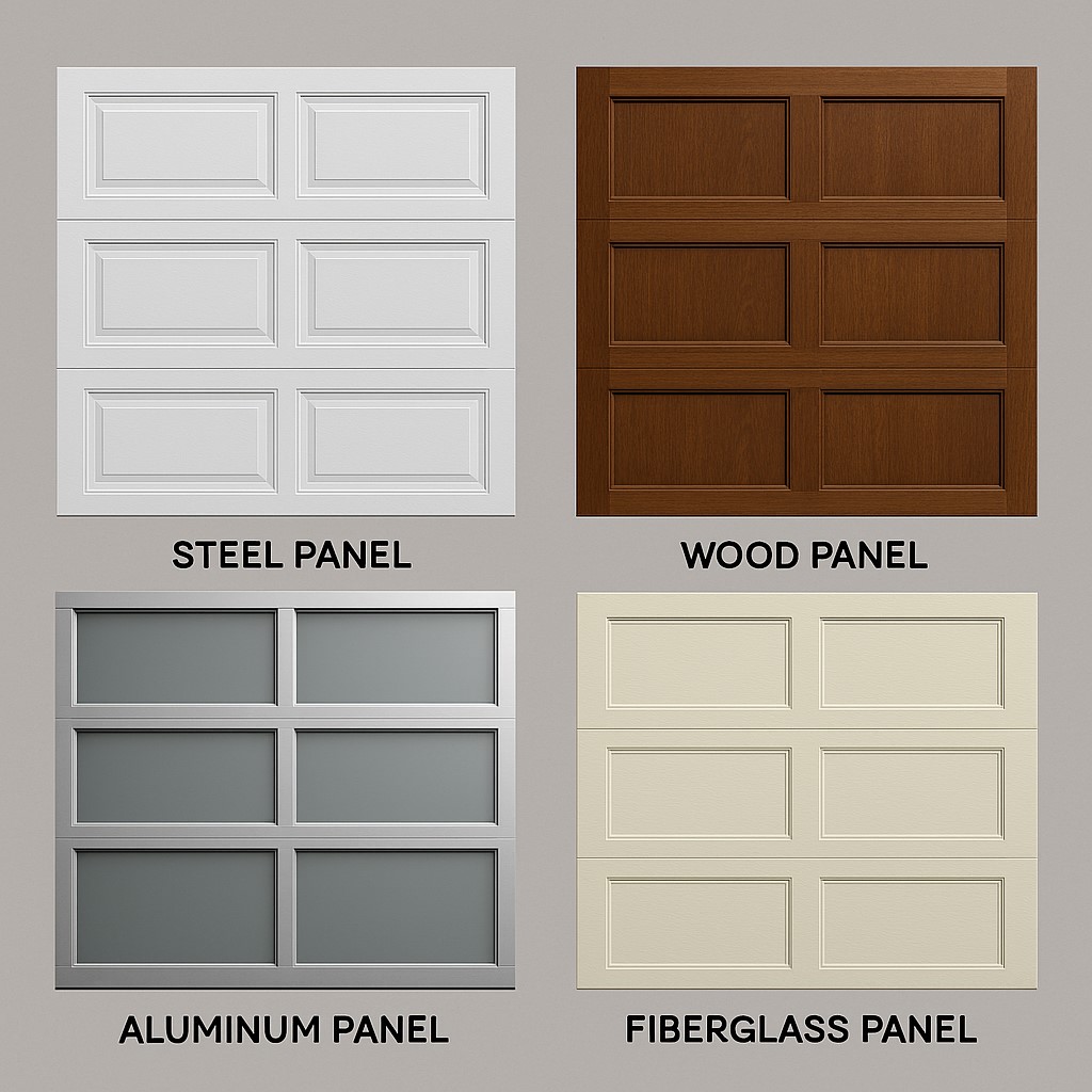 Upgrading to Smart Garage Doors When Replacing Garage Door in New Jersey 3 materials to choose for replacing garage door