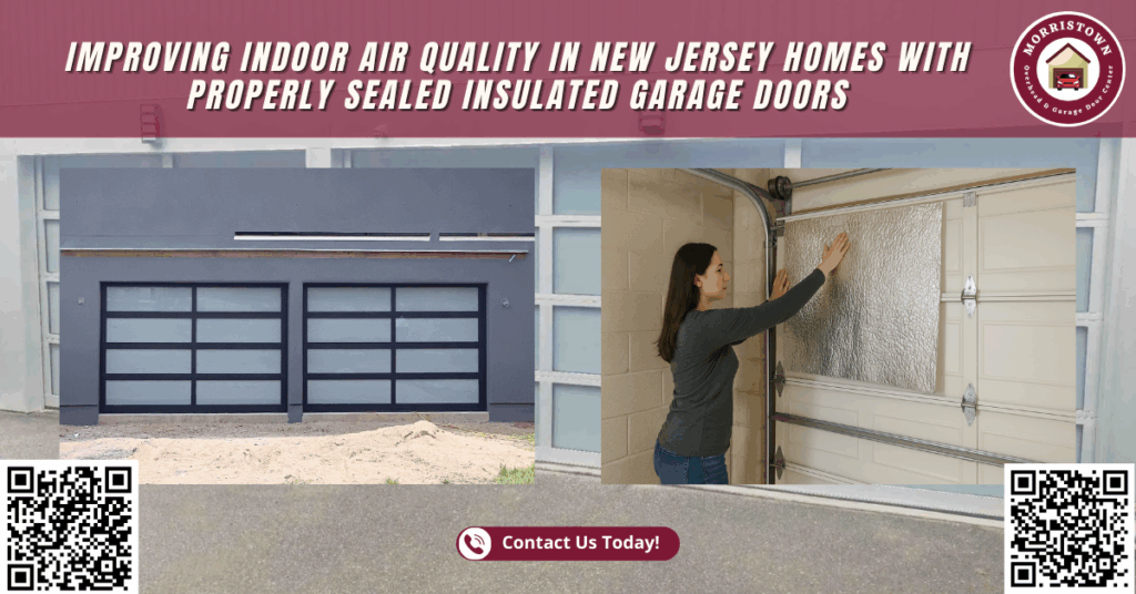Improving Indoor Air Quality in New Jersey Homes with Properly Sealed Insulated Garage Doors 1 Improving Indoor Air Quality in New Jersey Homes with Properly Sealed Insulated Garage Doors - Morristown Overhead & Garage Door Center