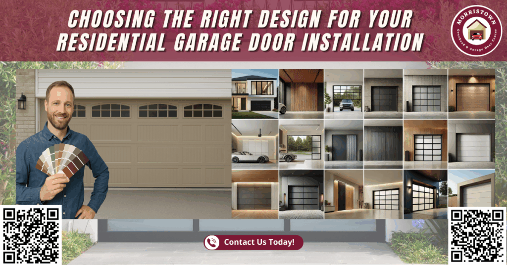 Choosing the Right Design for Your Residential Garage Door Installation 1 Choosing the Right Design for Your Residential Garage Door Installation