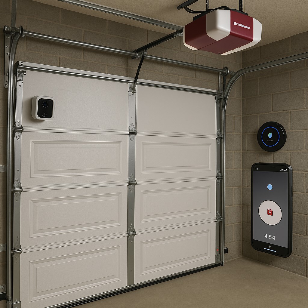 Upgrading to Smart Garage Doors When Replacing Garage Door in New Jersey 2 replacing garage door system