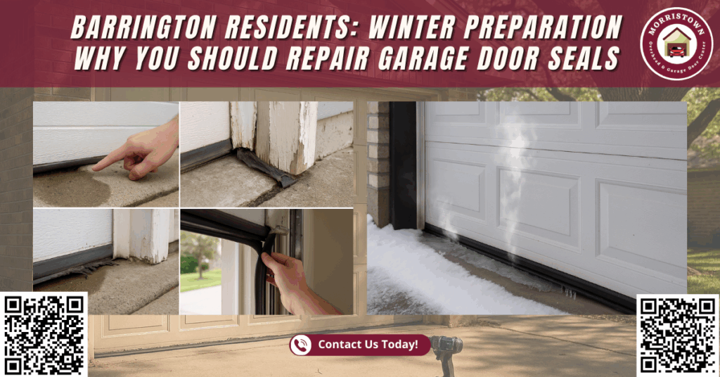 Barrington Residents: Winter Preparation - Why You Should Repair Garage Door Seals