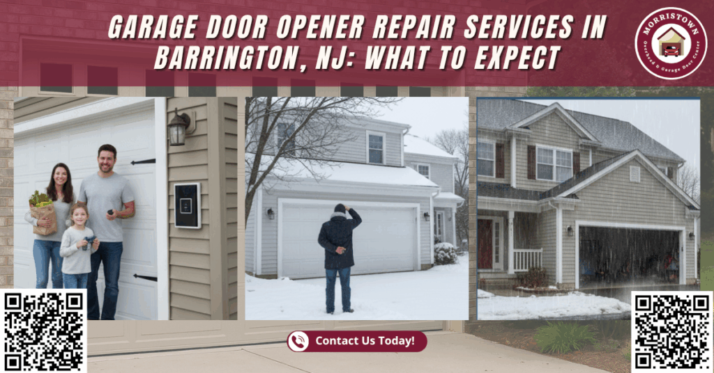 Garage Door Opener Repair Services in Barrington, NJ: What to Expect - Morristown Overhead & Garage Door Center